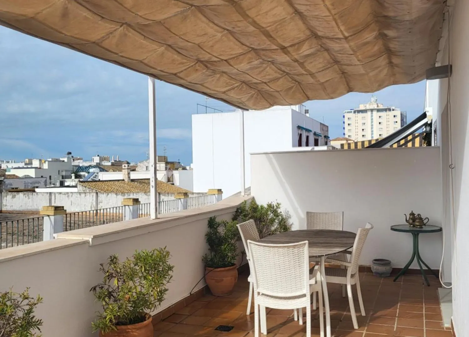 Apartamento En El Centro Con Garaje, Terraza, Wifi, Climatizacion Y Piscina Sanlúcar de Barrameda Appartement